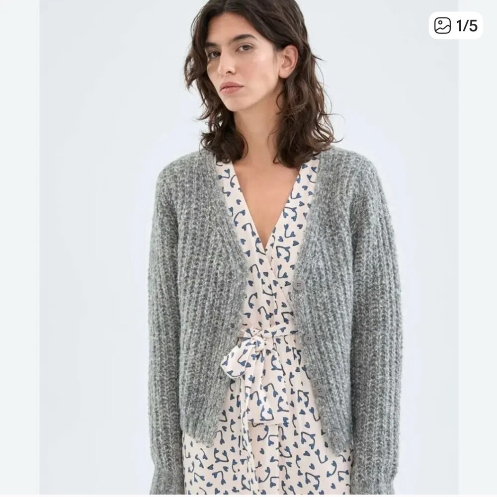 Compania  Fantastica Gray Women's Sweater